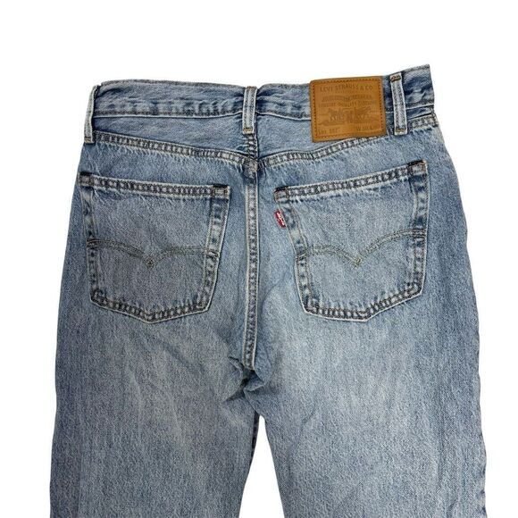 Vtg Levi's Men's Straight Jeans Blue Size 30x32 Medium Wash Denim - Picture 3 of 12